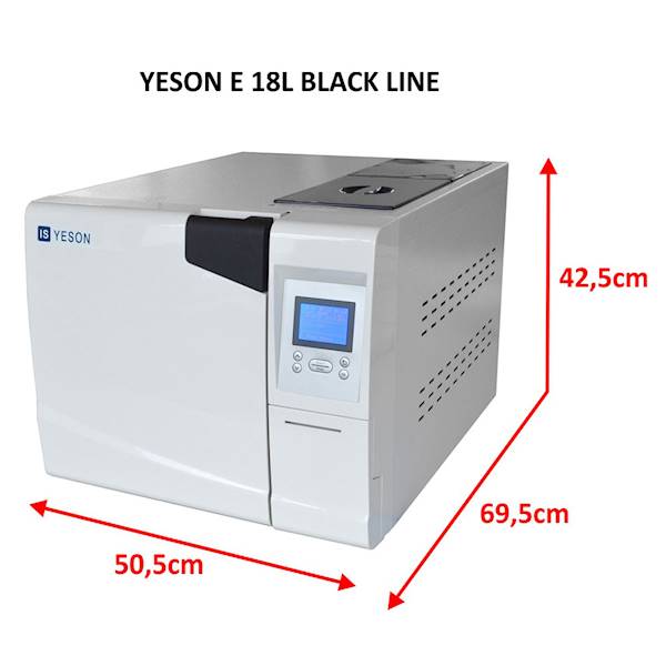 YESON AUTOKLAW SERII E 12L BLACK