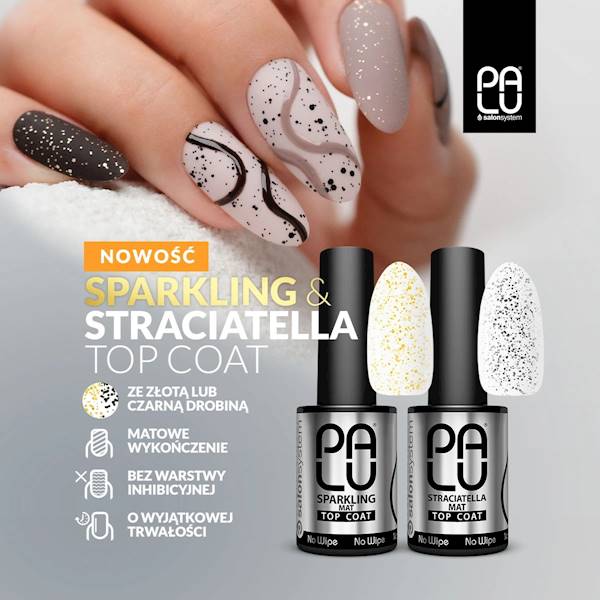 Palu Top Sparkling Matt No Wipe - 11g