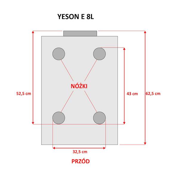 YESON AUTOKLAW SERII E 8L BLACK LED