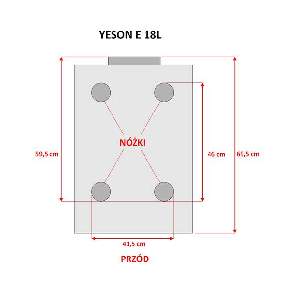 YESON AUTOKLAW SERII E 18L BLACK LED