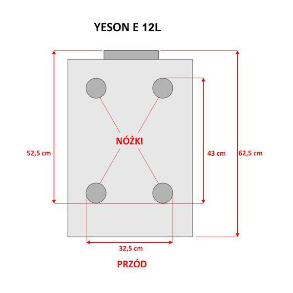 YESON AUTOKLAW SERII E 12L BLACK LED