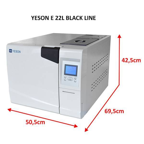 YESON AUTOKLAW SERII E 22L BLACK