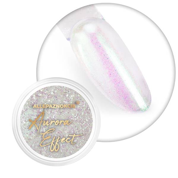 Pyłek do paznokci AURORA MIRROR FLAME 0,3g Nr 6