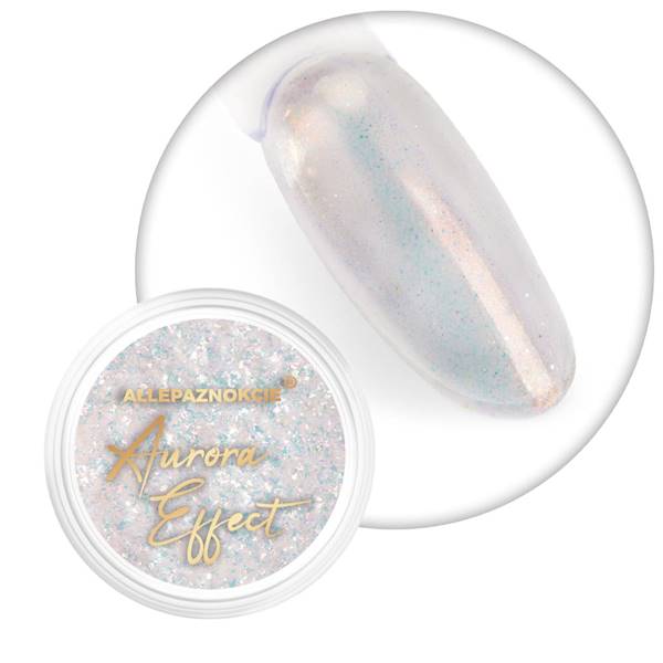 Pyłek do paznokci AURORA MIRROR FLAME 0,3g Nr 2