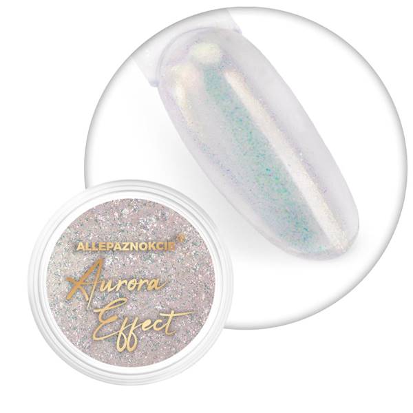 Pyłek do paznokci AURORA MIRROR FLAME 0,3g Nr 4