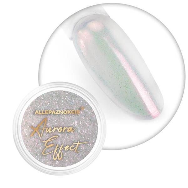 Pyłek do paznokci AURORA MIRROR FLAME 0,3g Nr 5