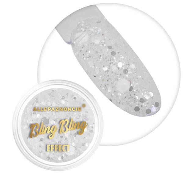 Pyłek do paznokci BLING BLING EFFECT 1g Nr 01