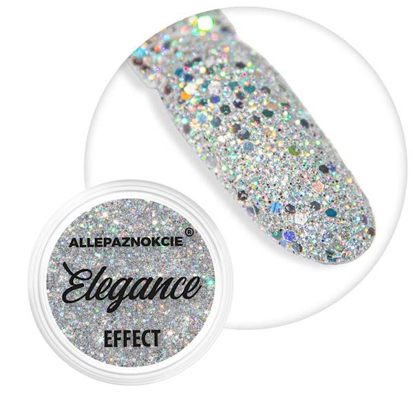 Pyłek do paznokci ELEGANCE 1g Nr 01