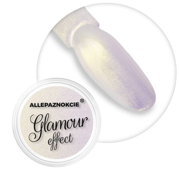 Pyłek do paznokci GLAMOUR EFFECT GOLD 1g Nr 2