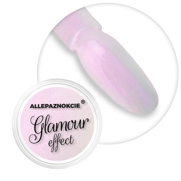 Pyłek do paznokci GLAMOUR EFFECT PURPLE 1g Nr 4