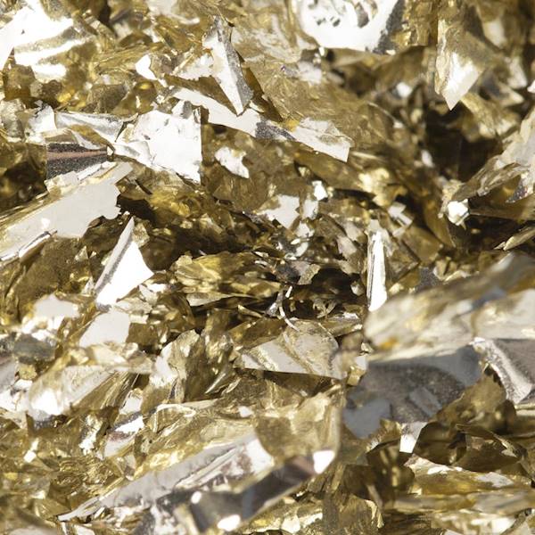 Pyłek do paznokci metaliczne PŁATKI ALU Nr 7