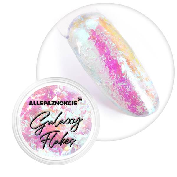 Pyłek do paznokci opalizujący GALAXY FLAKES Nr 3