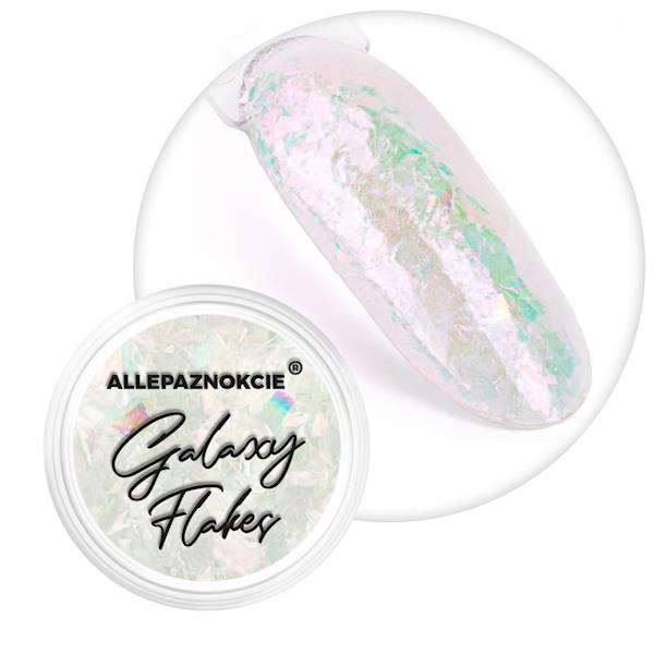 Pyłek do paznokci opalizujący GALAXY FLAKES Nr 7