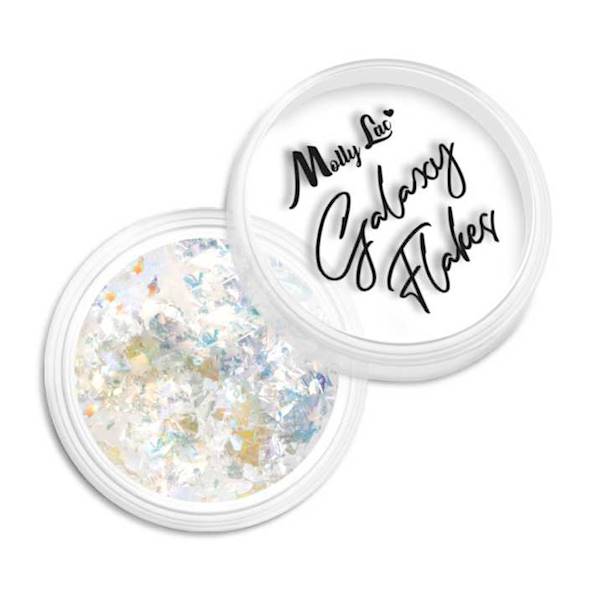 Pyłek do paznokci opalizujący MollyLac GALAXY Nr1
