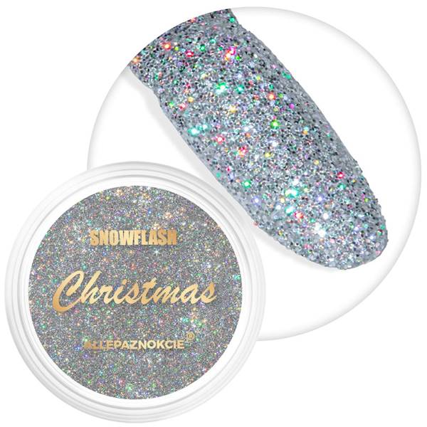 Pyłek do paznokci SNOWFLASH CHRISTMAS 2g Nr 14