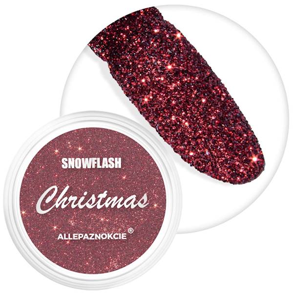 Pyłek do paznokci SNOWFLASH CHRISTMAS 2g Nr 17