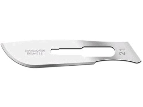 SWANN-MORTON OSTRZA CHIRURGICZNE nr.21 100szt