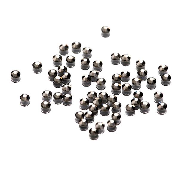 Cyrkonie do paznokci szklane SS3 BLACK DIAMOND