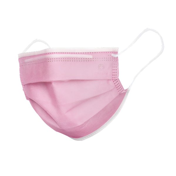 MASKA MEDYCZNA OPHARM 50szt. PINK