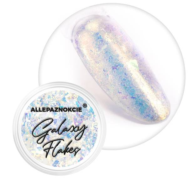 Pyłek do paznokci opalizujący GALAXY FLAKES Nr 4