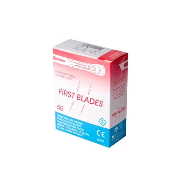 FIRST BLADES DŁUTKO PODOLOGICZNE nr.8  50szt