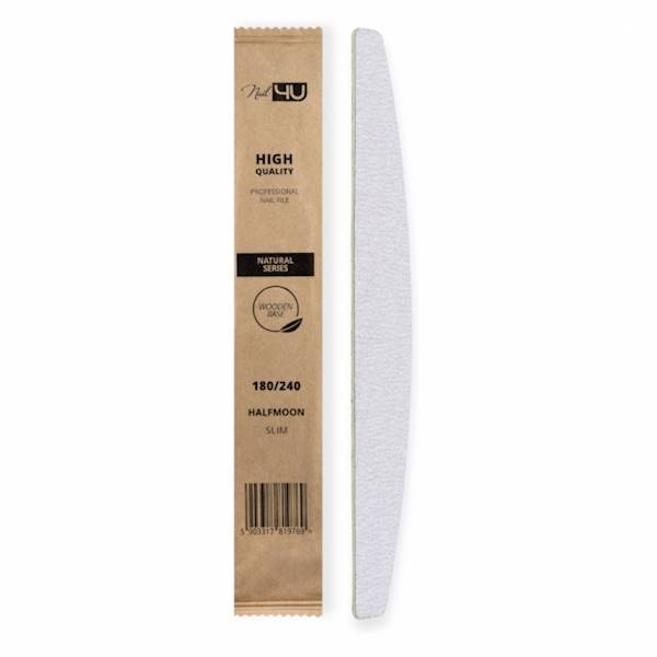 NAIL4U Pilnik NATURAL SLIM Łódka 180/240