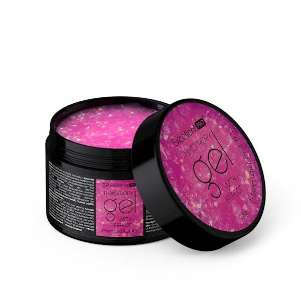 Excellent PRO Thixotropy gel with effect Merm. F 1