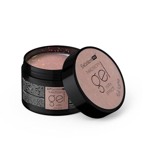 Excellent PRO Thixotropy gel with effect Foil Late
