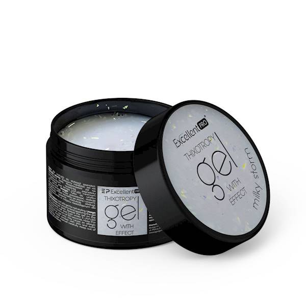 Excellent PRO Thixotropy gel with effect Milky Sto