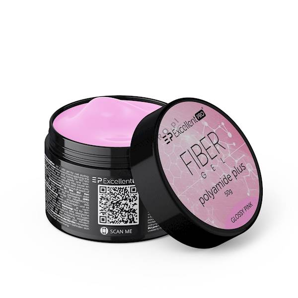 Excellent PRO Fiber Gel Polyamide Plus GLOSSY PINK