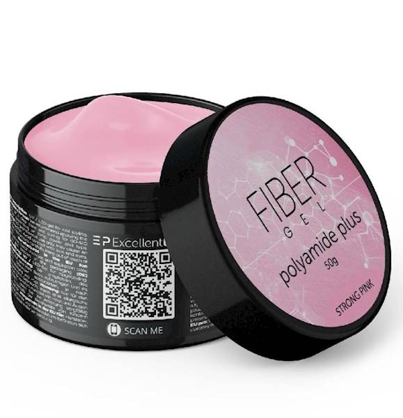 Excellent PRO Fiber Gel Polyamide Plus STRONG PINK