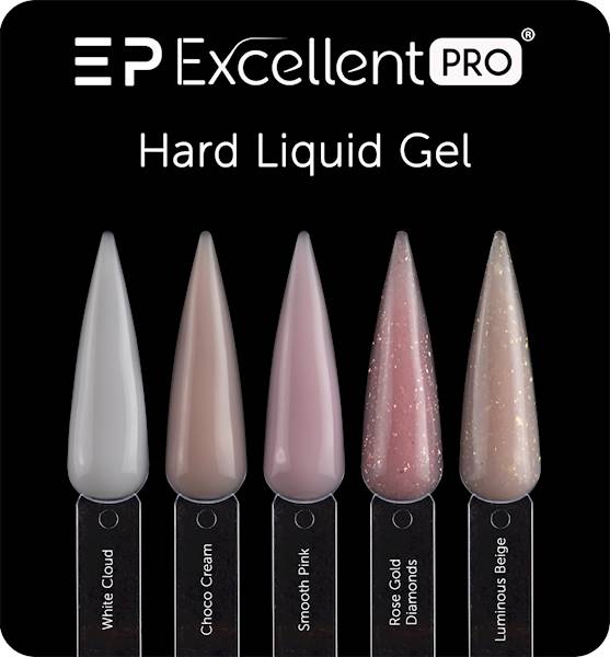 Excellent PRO Hard Liquid Gel Luminous Beige 50g