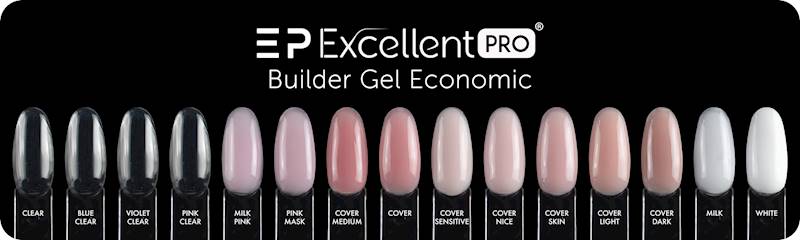 Excellent PRO Builder Gel Economic Pink Mask 50g