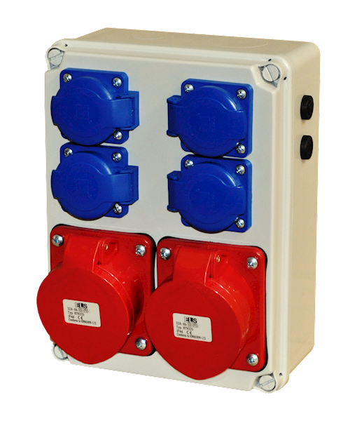 ELO 32/5 + 16/5*3x10A + 4x230V*4x10A IP44