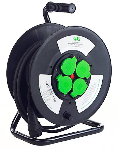 20m OMY3*1,5 4x230V IP44 T bęben plastikowy