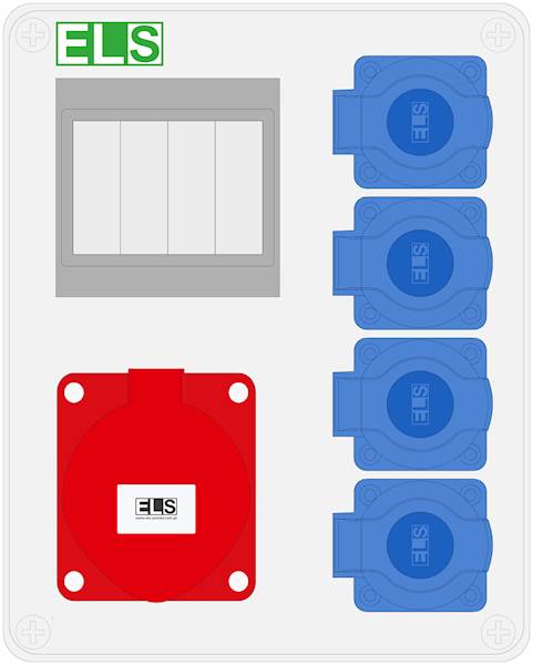 MIKO-4M 16/5 + 4x230V IP44