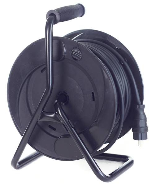 25m OMY3*1,5 4x230V IP44 bęben plastik stały panel
