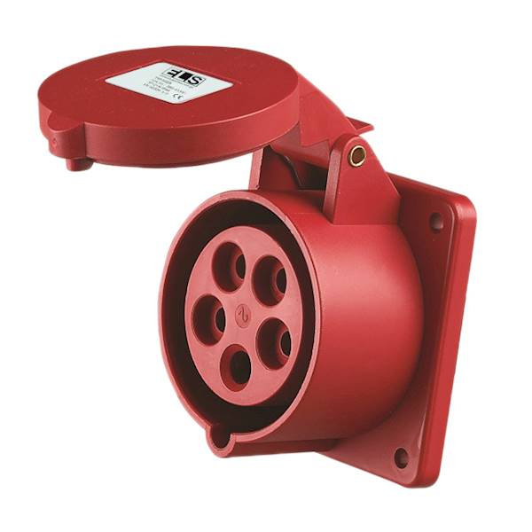 32A 5P 400V 3P+Z+N IP44 proste gniazdo tablicowe