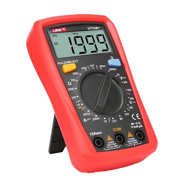 Miernik UT33B+ uniwersalny + test baterii