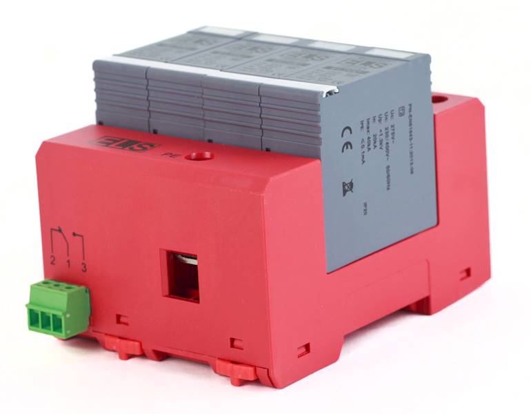 AC typ 2 (C) 4P 20/40kA 1,3kV ochronnik ogranicznik przeciwprzepięciowy