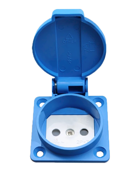 Gniazdo tablicowe schuko IP44