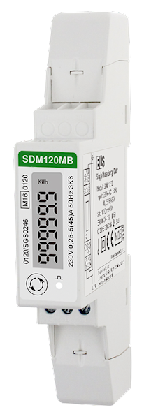 Licznik LCD jednofazowy wielofunkcyjny MODBUS MID