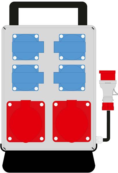 MaxiELO we:32/5 wy:2x32/5 4x230V IP44