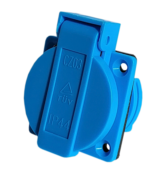 Gniazdo tablicowe schuko IP44