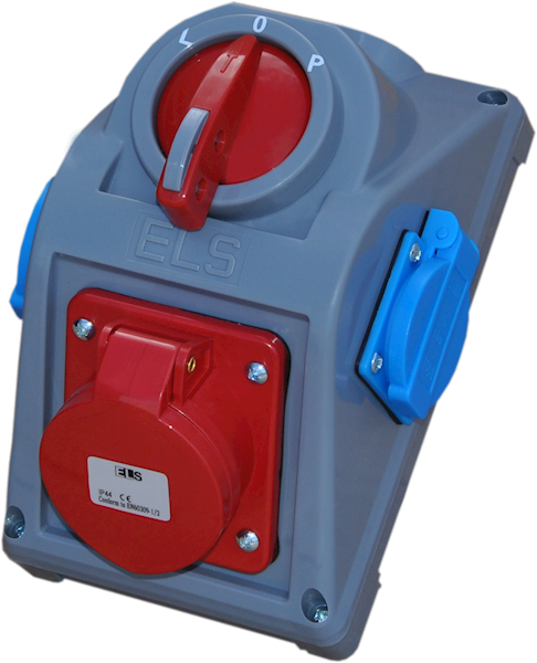 COMBO 16/5 L-0-P 2x230V IP44
