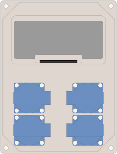 MIKO-8M 4x230V IP44