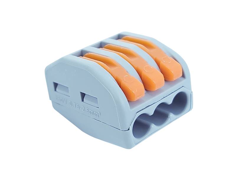 3-torowa uniwersalna 0,75-2,5mm² złączka
