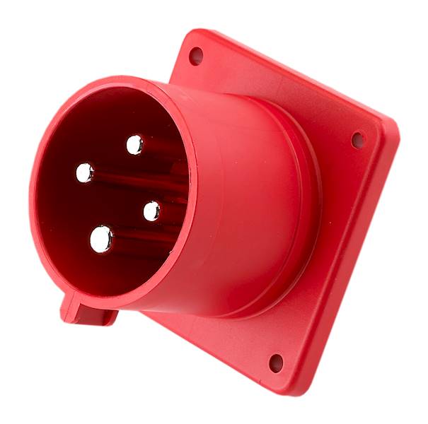 16A 4P 400V 3P+Z IP44 prosta wtyczka tablicowa