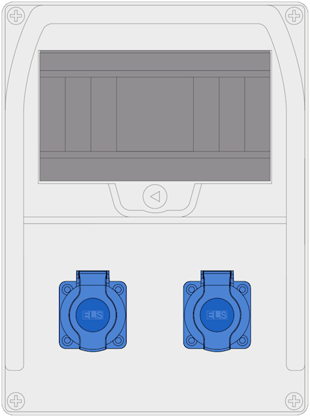 PRYMA 9M 2x230V IP44 