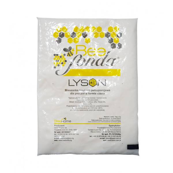 Pasza dla pszczół  - ciasto Bee Fonda 1 kg